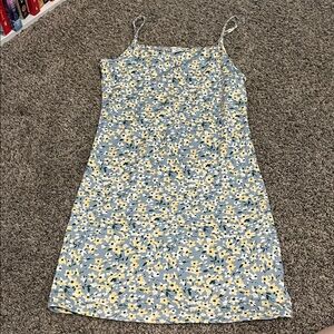 Kids Floral Spaghetti Strap Dress